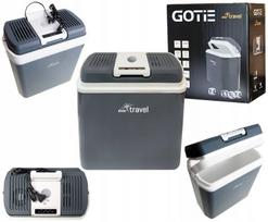 Kelioninis automobilinis šaldytuvas GOTIE GLT-240G, 24L, 12V/230V, šaldymas ir šildymas, pilkas