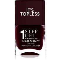 Nails Inc. It’s Topless gelinis nagų lakas ilgai išliekančio poveikio atspalvis Billie 14 ml
