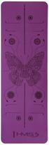 Kilimėlis fitnesui ir jogai HMS YM10, violetinė sp., 182 cm x 61 cm x 0.8 cm