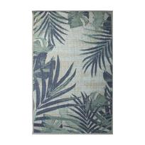 Kilimas lauko terasoms Home4you Aurora 1, mėlyna sp./žalia sp., 230 cm x 160 cm