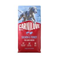 Carnilove Active sausas pašaras su lašiša ir kalakutiena didelių veislių šunims, 12 kg