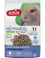 ZOLUX NUTRIMEAL 4 Miniatiūrinių triušių granulės suaugusiems 850 g