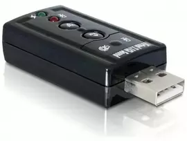 DELOCK USB garso plokštė 7.1 virtuali USB 2.0