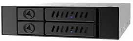 Serveris Kišeniniai Chieftec 2x 2,5" SATA HDD / SMD (CMR-225)