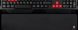 Klaviatūra Atrama riešui DELTACO GAMING 440x95x18mm, juoda / GAM-003