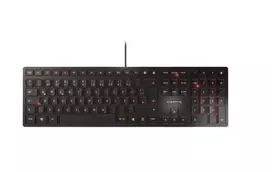 CHERRY KC 6000 Slim klaviatūra USB QWERTZ Vokiečių Juoda