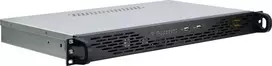 Serveris Inter-Tech 1U K-125L, Server-case - juodas, 1 Hheneinheit