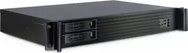 Serveris Inter-Tech 1.5U-1528L, Server-case - juodas, 1,5 Hheneinheiten
