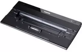 Toshiba PA3916E-1PRP knyginių kompiuterių dokas / jungčių replikatorius Juoda