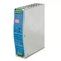 PLANET PWR-75-48 power supply unit 75 W Mėlyna, Pilkas