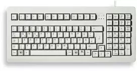 CHERRY G80-1800 klaviatūra USB QWERTZ Vokiečių Pilka