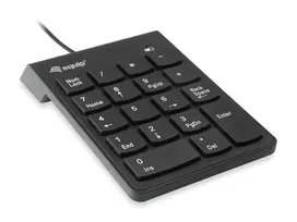 Klaviatūra Equip Kabelgebundene USB Nummernblock juodas