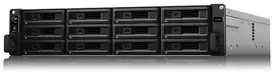 Serveris Synology Rack NAS SA3200D Iki 12 HDD / SSD Hot Swap, Xeon D-1521 Quad Core, Procesoriaus dažnis 2,4 GHz, 8GB, DDR4, RAID 0,1,5,6,10, Hibridas, 2 x 1GbE, 1 x 10GbE, 1 x išplėtimo prievadas, 1 x PCIe, dvigubas ventiliatorius