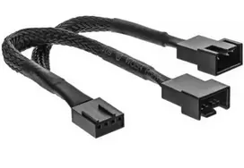 Inline Y formos laidas PWM ventiliatoriams, 0,15 m ilgio