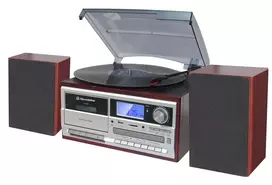 Muzikinis centras su plokštelių grotuvu Roadstar HIF-8892EBT