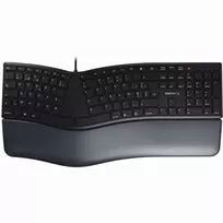 CHERRY KC 4500 ERGO - Klaviatūra - QWERTZ - Deutsch - Juodas
