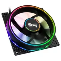 Cryorig Crona S PWM korpuso ventiliatorius, ARGB – 120mm, juodos spalvos