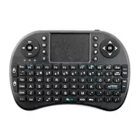 Oem Belaidė klaviatūra su Mini Touch - juoda