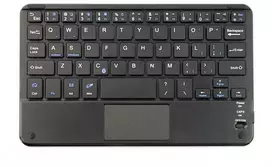 Oem Bluetooth 3.0 klaviatūra su jutikline pele - juoda - 7 colių