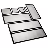 Demciflex dust filter set for Lian Li O11 Dynamic XL – juodas/juodas