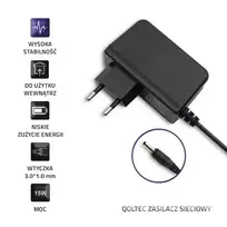 QOLTEC 50776 Kištukinis maitinimo šaltinis 15W 5V 3A 3.0x1.0