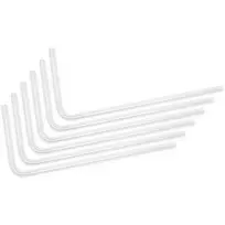 Ek Water Blocks EK vandens blokai EK Vanduo blokai EK-Loop kietas vamzdis 16/12 mm akrilas, sulenktas 90 laipsnių kampu – 80 cm, 6 vnt.