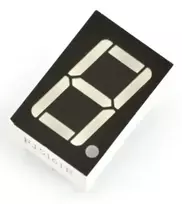 Oem 8 segmentų ekranas 14mm mėlyna spalva