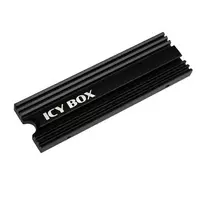 ICY BOX IB-M2HS-PS5 M.2 šilumos kriauklė PS5, tinka M.2 SSD 22x80 mm, 10 mm aukštis, juoda