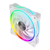 Akasa SOHO AR Addressable-RGB korpuso ventiliatorius, baltos spalvos – 120mm