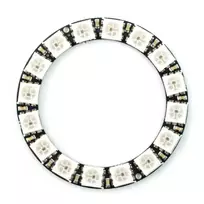 Oem LED RGB žiedas WS2812 5050 x 16 diodų - 44mm