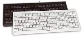 CHERRY KC 1000 klaviatūra USB QWERTZ Vokiečių Pilka