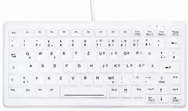 Contour Design Active Key AK-C4110 klaviatūra medicininė USB QWERTZ vokiečių kalba balta