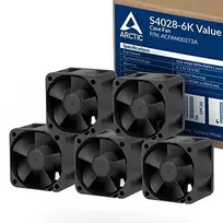 Arctic Serverio ventiliatorius Arctic S4028-6K-5-Pack 40x28mm 6000aps (5 vnt.)
