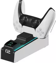 ready2gaming PS5 DualSense įkrovimo stotis, balta