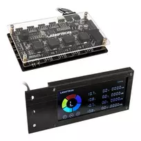 Lamptron SM436 PCI RGB fan and LED controller – juodos spalvos