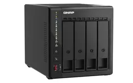 Serveris QNAP | 4 skyrių stalinis NAS | TS-453E-8G | Iki 4 HDD / SSD karšto pakeitimo | Intel Celeron | J6412 keturių branduolių | Procesoriaus dažnis 2,6 GHz | 8GB
