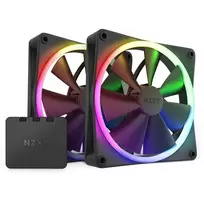 Ventiliatorius Nzxt F140 RGB 2-pakuotė + gaubtas (RF- R14SF- B1)