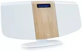 Muzikinis centras Thomson Garso Sistema BT CD/MP3/USB Baltas Wood Finish