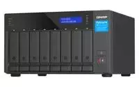 Serveris QNAP TVS-h874X NAS Tower Ethernet LAN Juodas