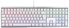 Klaviatūra CHERRY TAS MX 3.0S RGB su laidu DE-išdėstymas baltas MX Raudonas