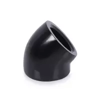 „Alphacool“ 45 laipsnių G1/4 colio lizdas į G1/4 colio lizdą, juodas