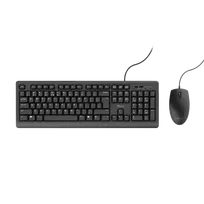 Klaviatūra Trust PRIMOKEYBOARD ir pelė SET - QWERTZ su laidu