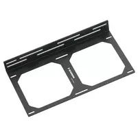 Barrow 240 mm radiator bracket – juodas