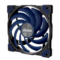 Akasa Alucia XS Slim Fan, 120 mm – mėlynas