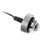XSPC ARGB LED Stop Plug, G1/4, 5V 3Pin – chrome