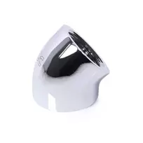 „Alphacool“ 45 laipsnių G1/4 colio lizdas į G1/4 colio lizdą, chromuotas