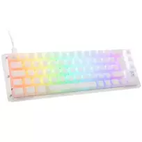 Ducky One 3 Aura Baltas SF Klaviatūra žaidimams, RGB LED - MX-Brown