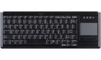 Cherry INDUSTRY 4.0 COMPACT ULTRAFLAT/TOUCHPAD Klaviatūra USB Juodas