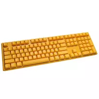 Ducky One 3 Geltona Klaviatūra žaidimams, RGB LED - MX-Speed-Sidabrinis