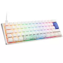 Klaviatūra Ducky Ducky One 3 Classic grynai baltas mini žaidimų klaviatūra, RGB LED - MX-Brown